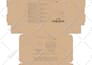 do modern product packaging box and label design