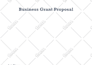 write a nonprofit or business grant  proposal for you