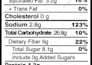 design fda or cfia approved nutrition facts label
