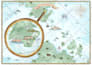 draw beautiful custom illustrated watercolour map of any places