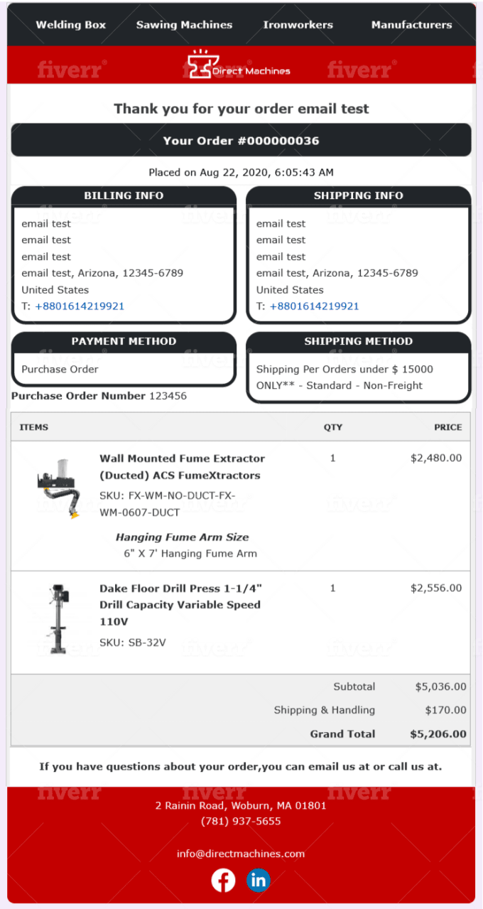 Create magento 2 email templates by Canvas4web Fiverr