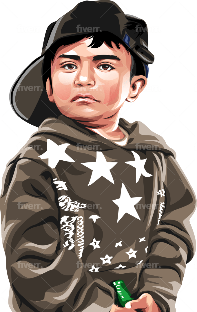 Draw Cartoon Vector Portrait From Your Photo By Ngedit Vector