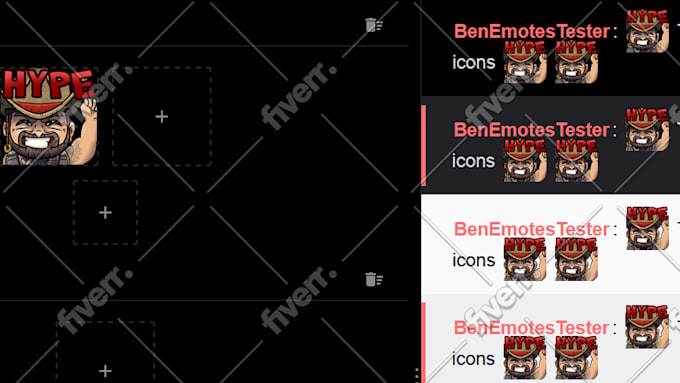 Design Good Quality Twitch Emotes By Benlaarif Fiverr Twitch streamers need to reach twitch affiliate status in order to unlock the ability to have custom emotes. design good quality twitch emotes by
