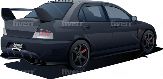 Draw Vector Illustration Of Your Car Or Any Vehicle By Zakazis
