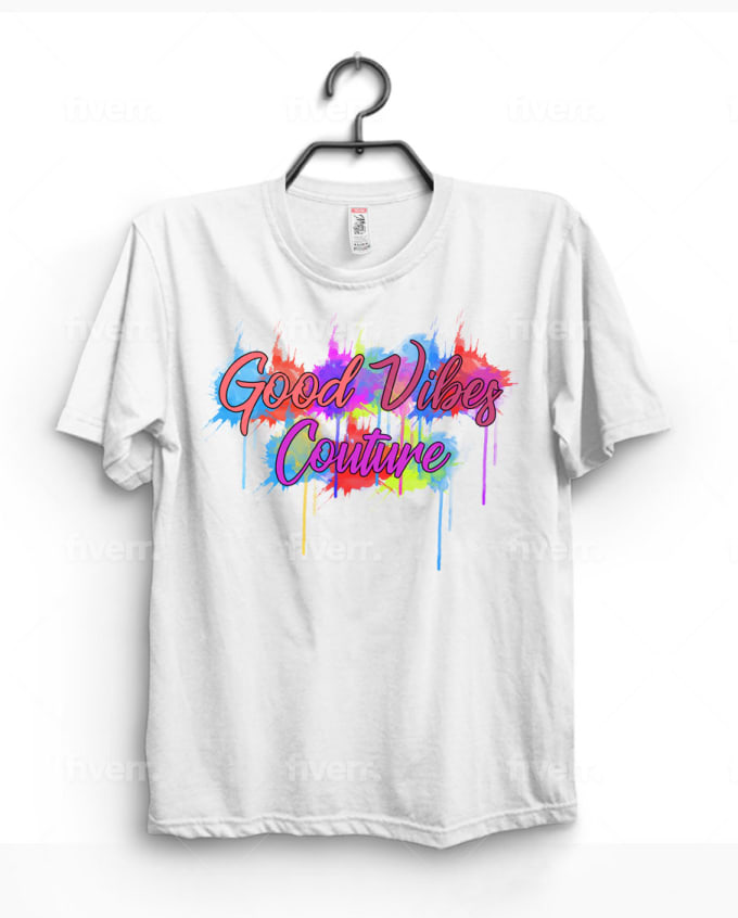 watercolor T shirt Design - Graphic Designer - Fiverr