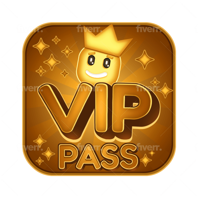 Create Gamepass And Badge Icons For Your Roblox Game By - Girly Png,Roblox  Gamepass Icon - free transparent png images 