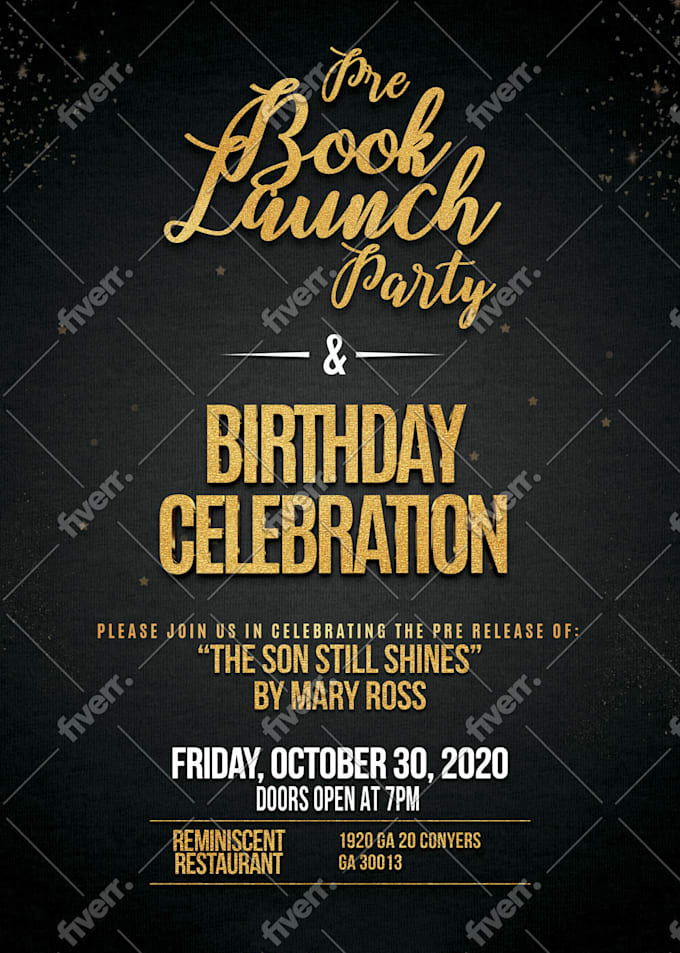 Create A Beautiful Invitation Card And Interactive Rsvp Form By Jjbaidenamissah