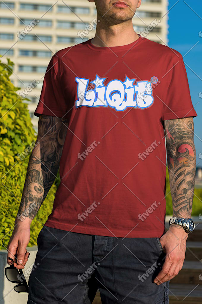 Put Your Design On Tshirt Mock Up Apparel Clothing Line By