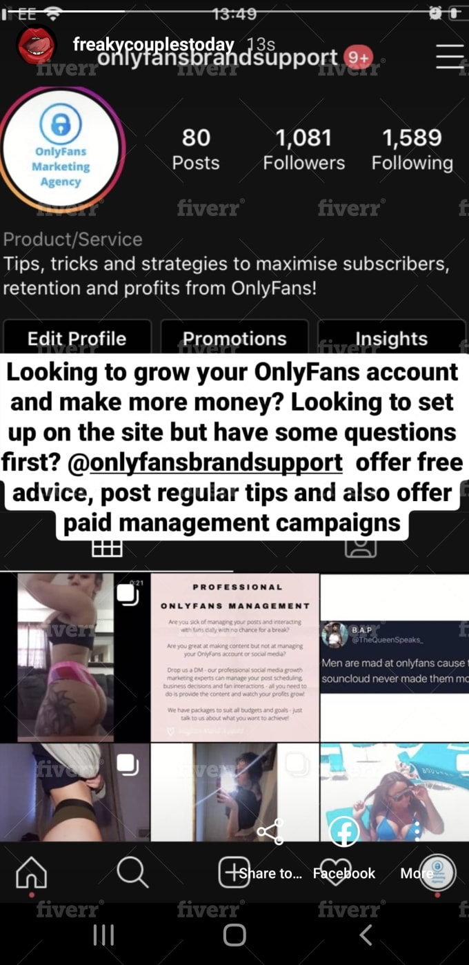 Only instagram fans How to