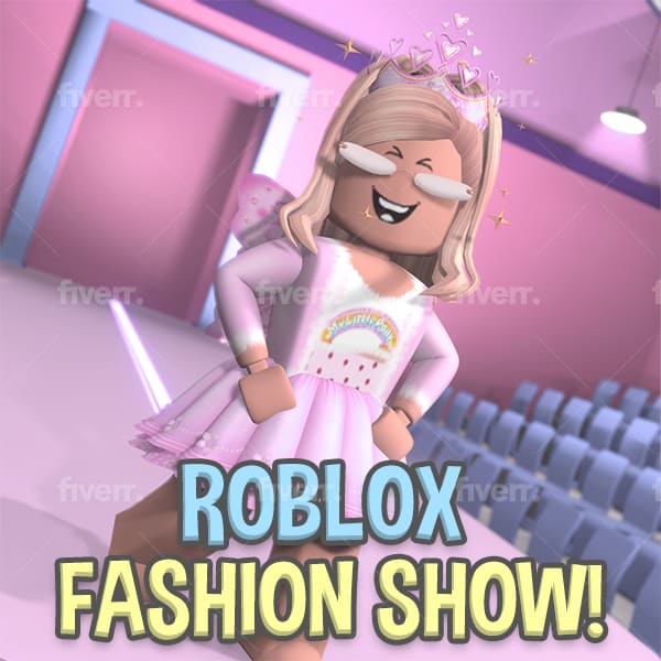 Make You A Hq Roblox Gfx For Your Game Or Group Icon By Annie9007 Fiverr - roblox fashion show game