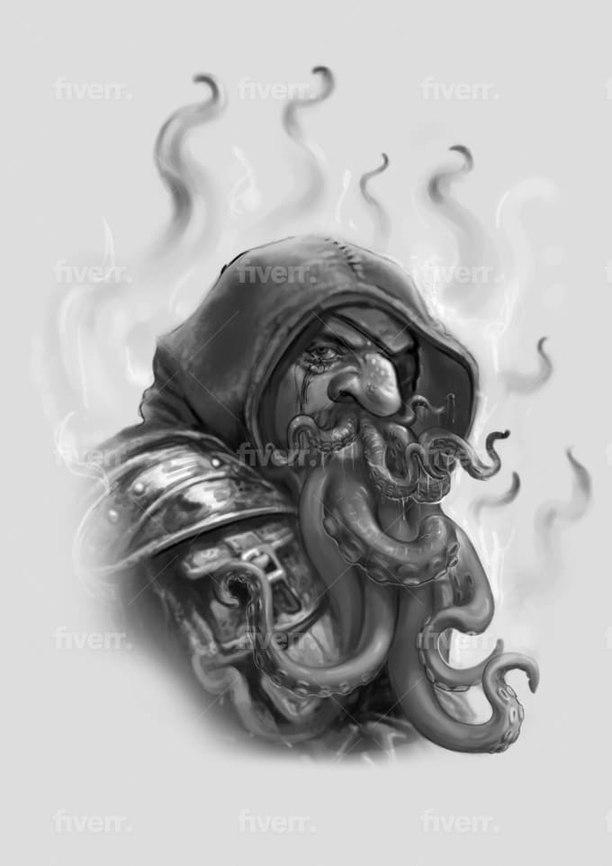 All my demons greeting me as a friend tatuagem Draw An Exclusive Tattoo Design Just For You By Azothsecrecy Fiverr
