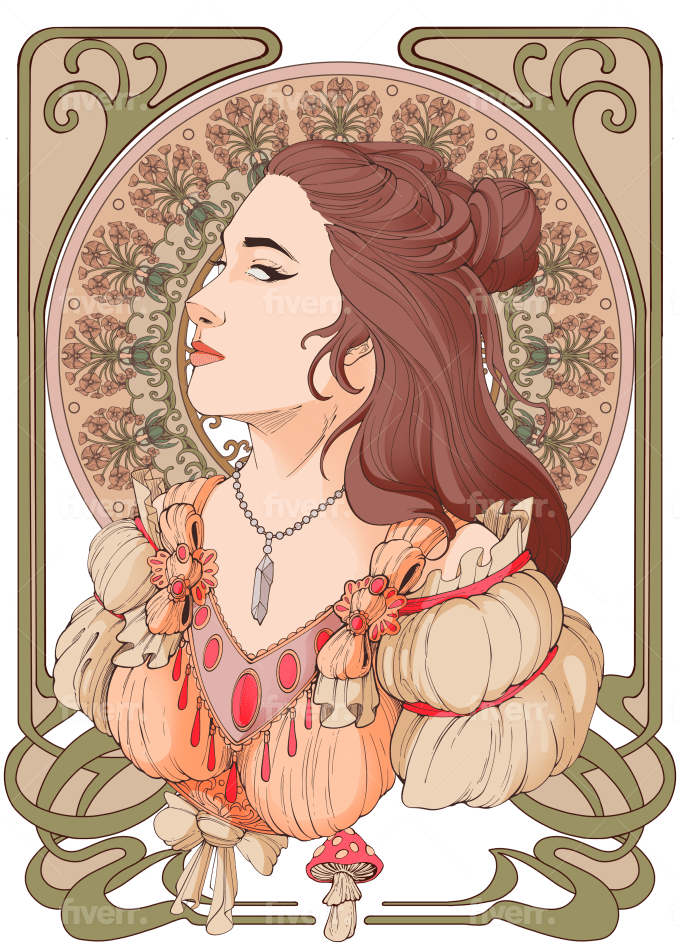 Draw high quality dark art illustration - Image 8