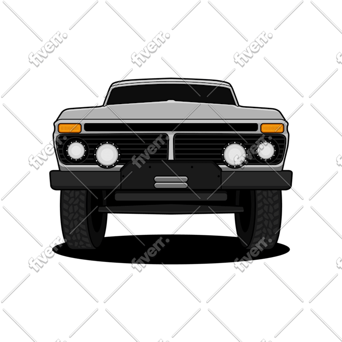 Draw Awesome Vector Flat Illustration Of Your Car By Duniafantasi