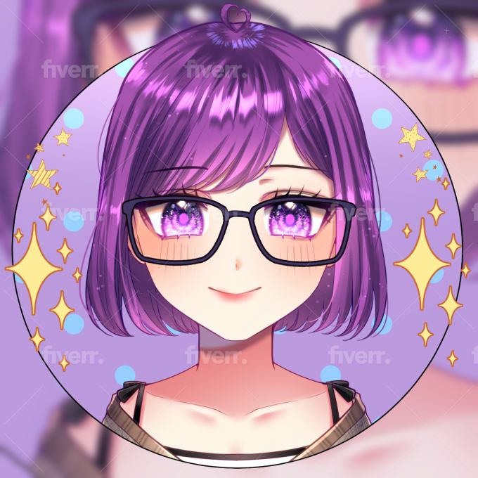 Make cute anime icon, avatar, profile picture for you by Sevsweet