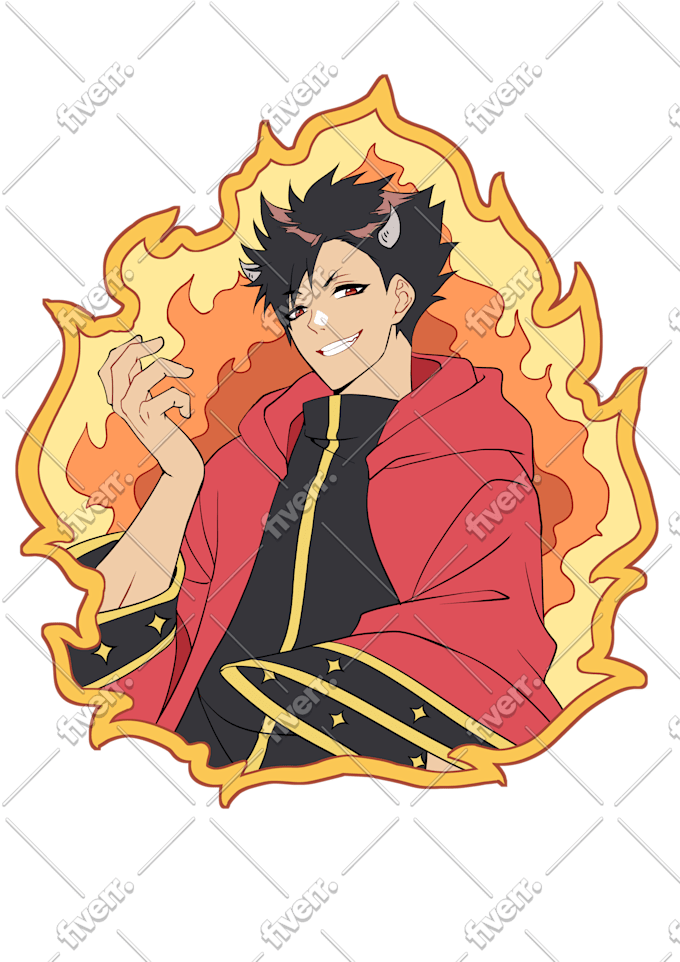 Draw Ikemen Or Handsome Anime Boy With My Style For You By Dini Galeri