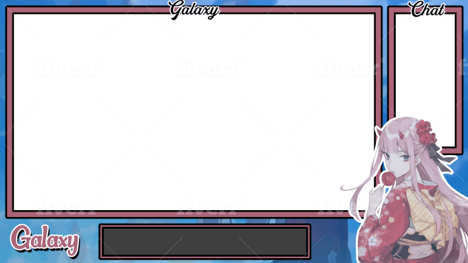 Make you a clean anime styled overlay by Wowerwerwerwer | Fiverr