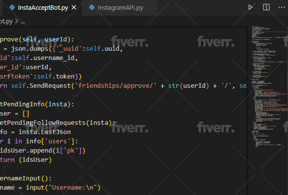 Create python scripts and projects by A3du114h | Fiverr