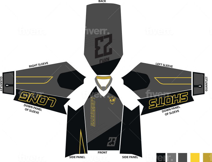They are my new designs of paintball jerseys. Could you give me some  suggestions for modification? : r/paintball