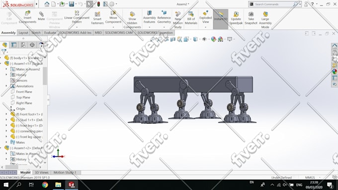 Do 3d Modeling And Rendering On Solidworks By Danish72312