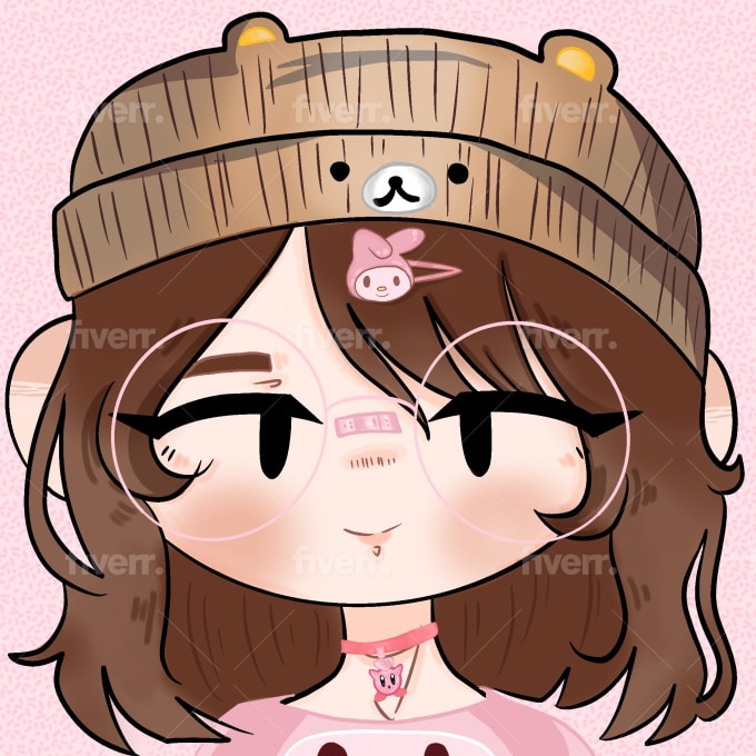 Make a cute icon avatar for logo youtube twitch pfp by Jaym720  Fiverr
