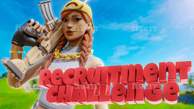 Design You A Stunning 3d Fortnite Thumbnail By Zypruzdesigns