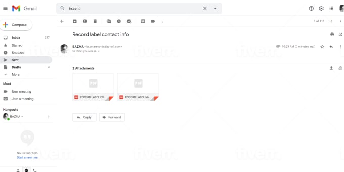 Send You Email List For Music Industry Managers By Bazma9