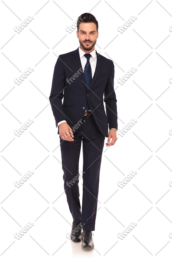 Do a custom psd coat, suit mockup for 