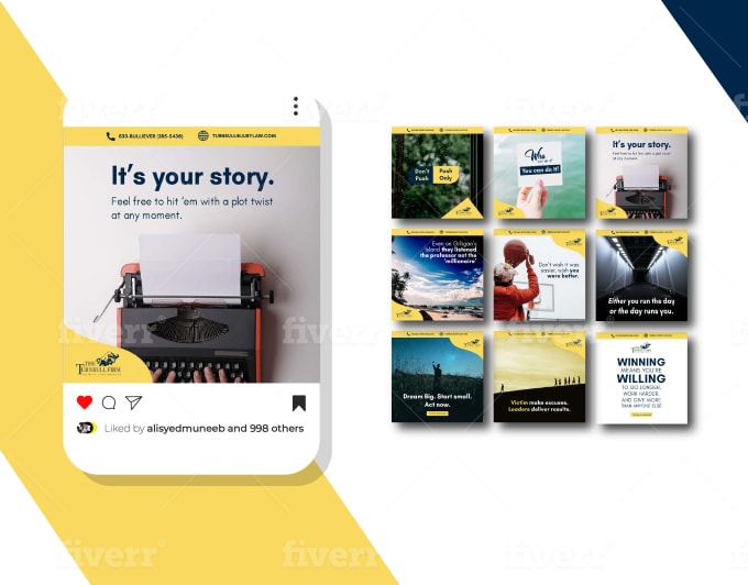 Create 30 unique social media posts designs - Image 8