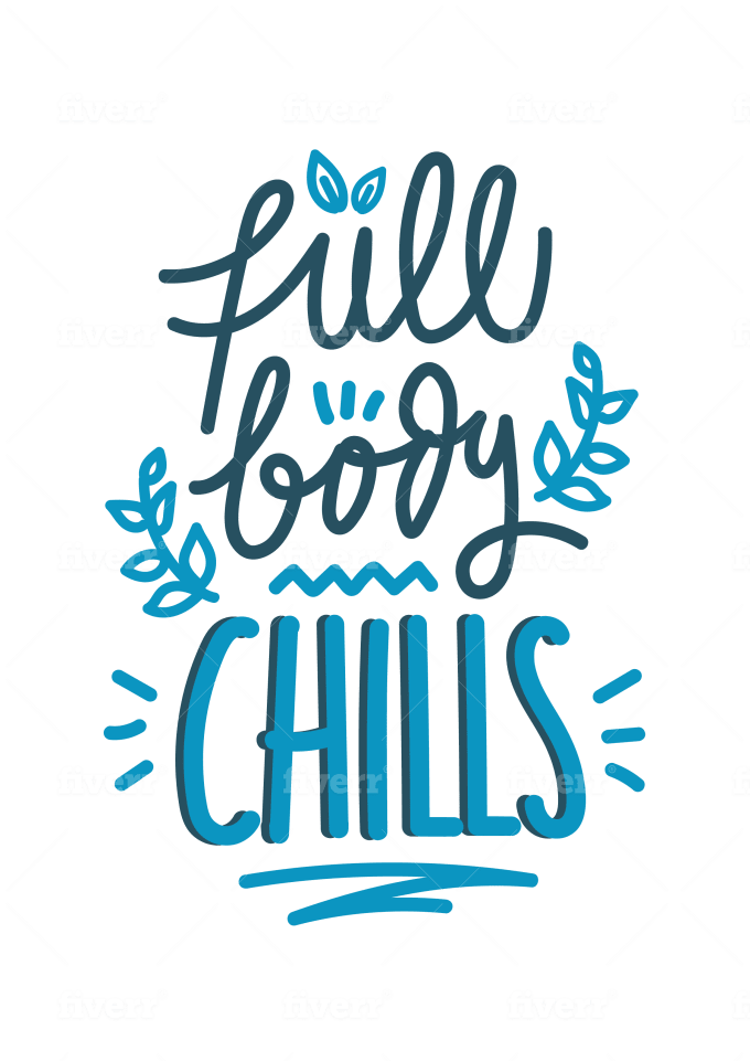 Plants Hello How Are You Calligraphy Hand Painted Illustration Lettering