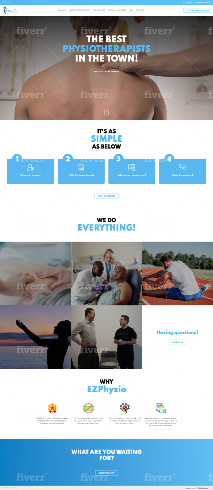 design and develop professional custom website