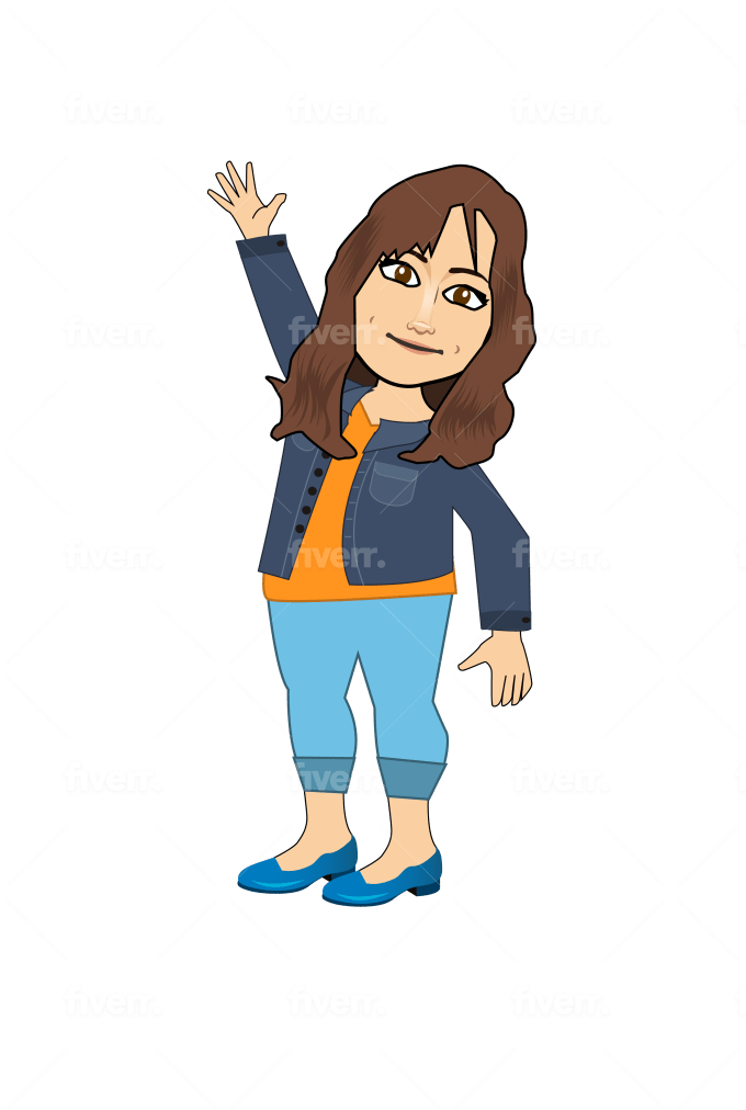 Create A Custom Cute Cartoon Portrait Bitmoji For You By Saharkaleem