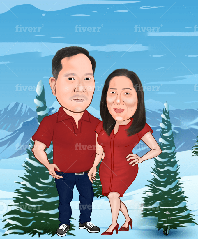 Draw Christmas Cartoon Caricature By Designfume Create and send amazing free ecards for birthday and holidays with cartooned face from photo and huge collection of cool clip art and caricature templates. draw christmas cartoon caricature