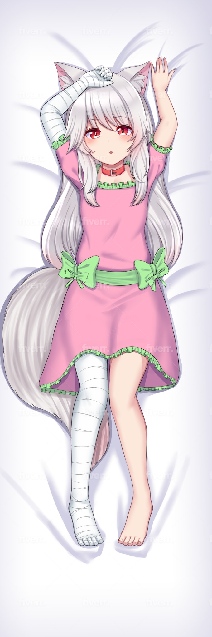 Draw Body Pillow In Anime Style By Kanta077