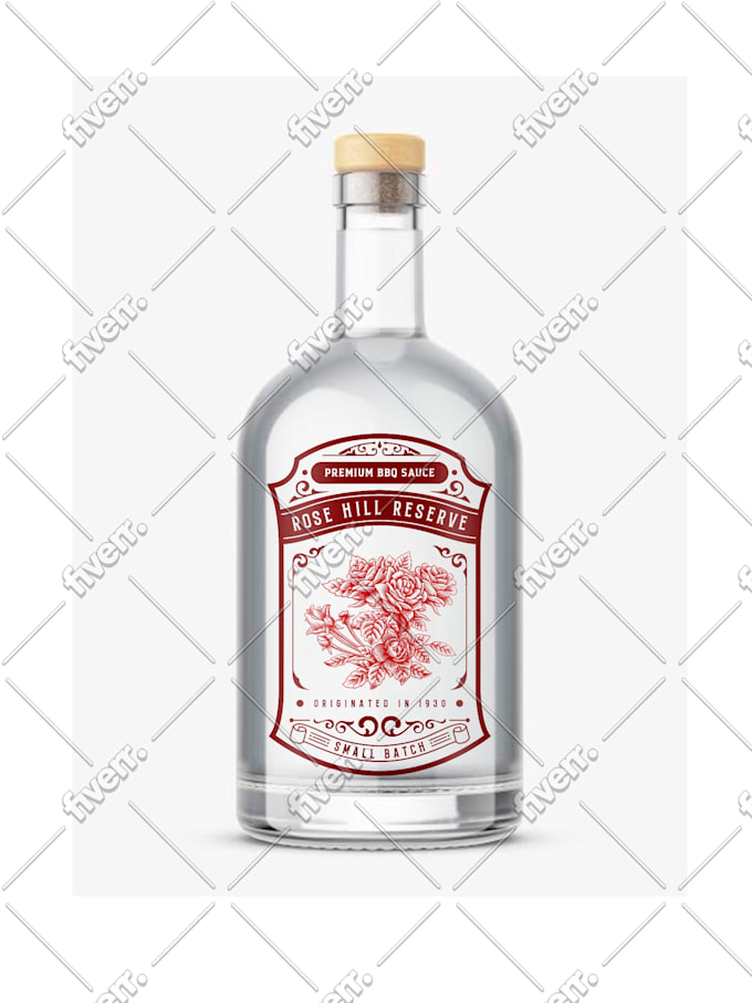 Make label design for beer, vodka, gin, wine and others by ...
