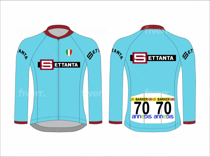 Design cycling jerseys and kits with unlimited revisions by Mardhikaap