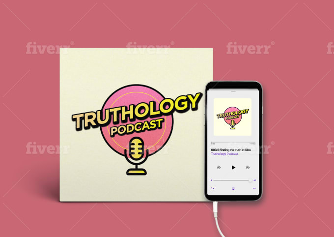 design your podcast cover and logo