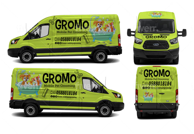 Create vehicle wrap design for any car, van, truck, trailer - Image 9