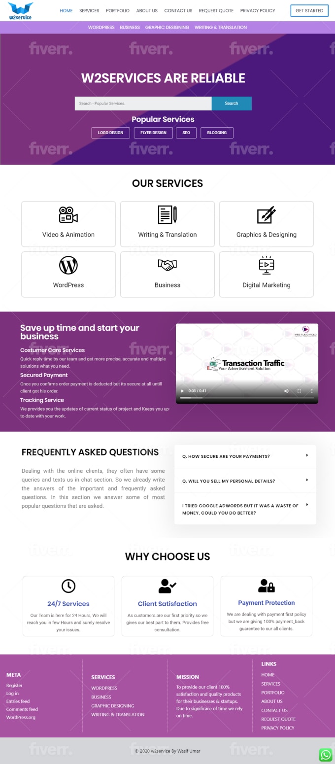 Design Good Looking Wordpress Website In 24 Hours By Web Athletes