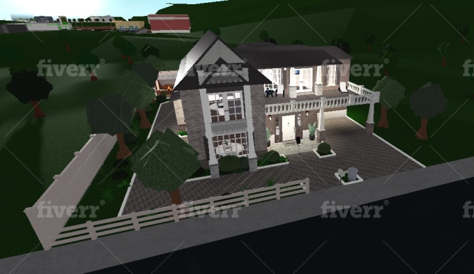 Family Mansion Bloxburg Castle