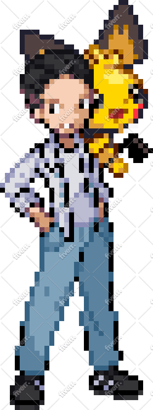 Edit A Custom Pokemon Trainer Sprite For You By Kezerker Fiverr