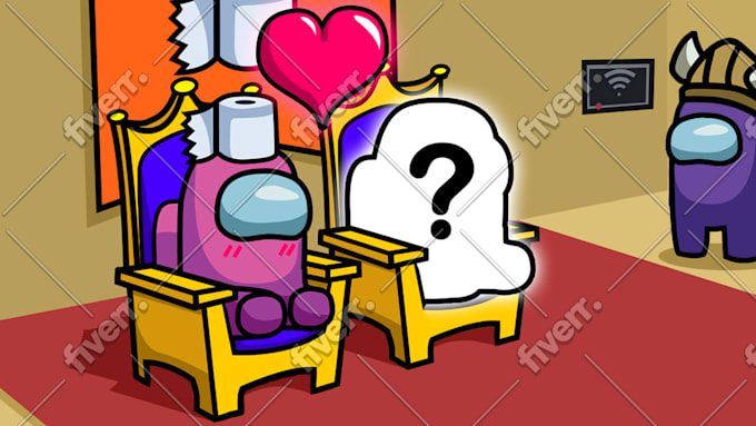 Draw A Youtube Thumbnail For Among Us By Pratographer
