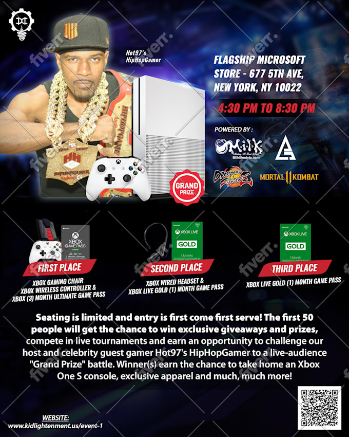 Design An Professional Flyer Or Poster For Gaming Event By Mhagi27