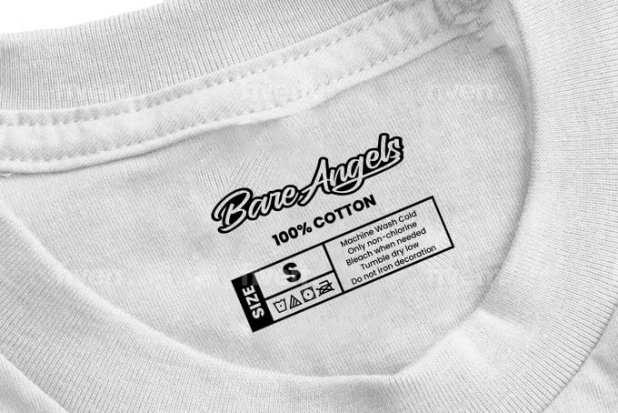 Design hang tags and clothing labels by Rauf4u | Fiverr