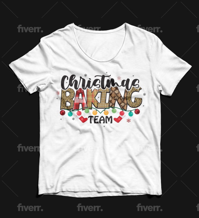Christmas Baking Team - Gifts under $5 – Think it on a Shirt