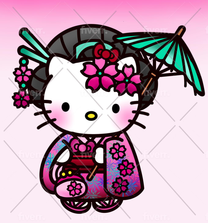 Custom make a hello kitty for you by Love4you