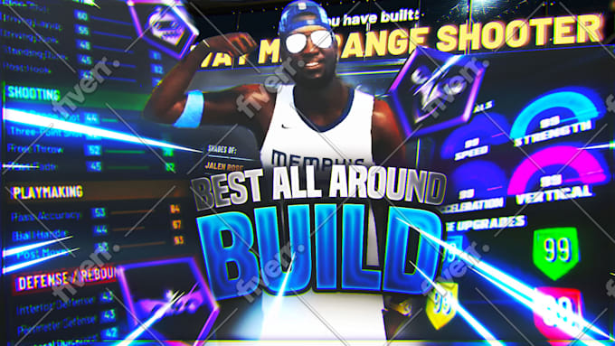 Design Eye Catching Current And Next Gen Nba 2k21 Thumbnails By Kingrits
