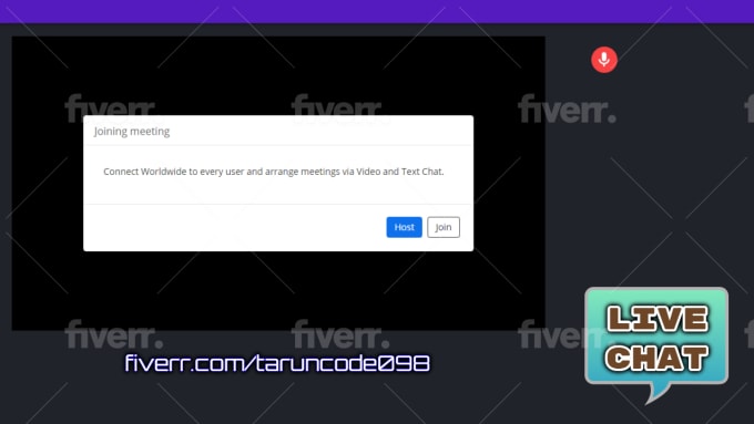 Add Best Live Video And Text Chat On Your Website By Taruncode098