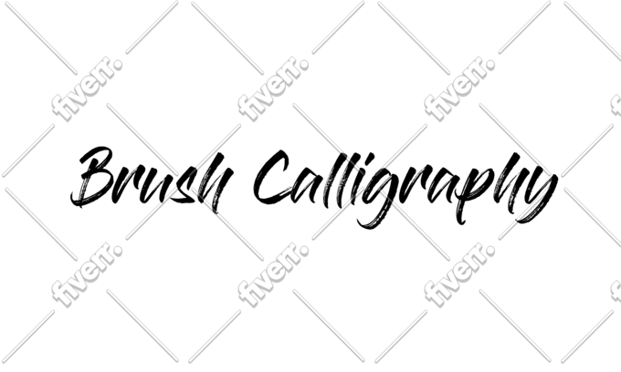 Design Elegant Font Brush Lettering Logo In 16 Hours By Momal1 Fiverr