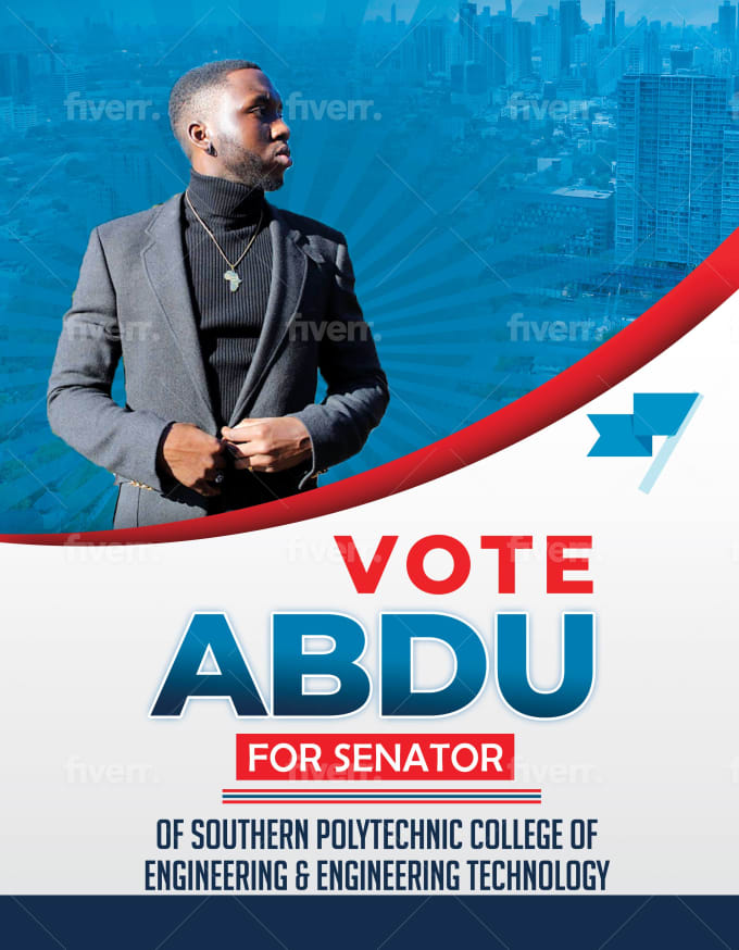 Create political flyers and posters for election campaign by ...