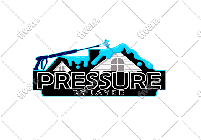 Do Unique Pressure Washing Cleaning And Power Washing Logo By Soriyamoon